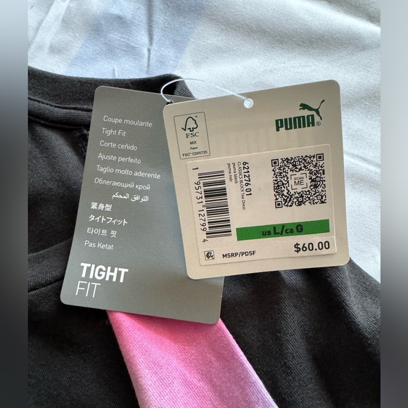 WMNS Puma Classic Block Muted Martians Dress - 'Black' - Picture 6 of 6